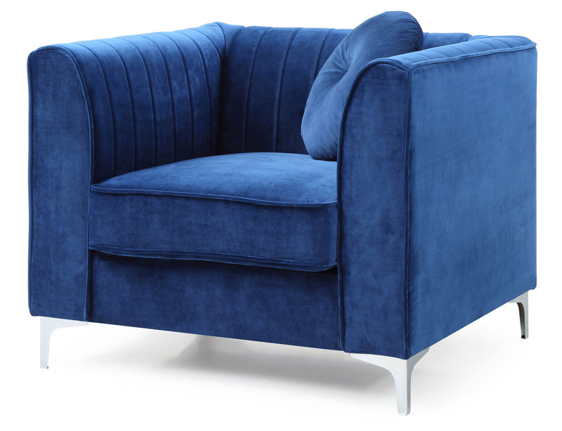 Contemporary Sloped Armchair