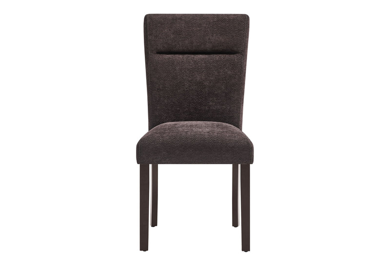 D8212 - 5 Piece Dining Room Set (Dining Table With 4 Dining Chairs) - Dark Brown