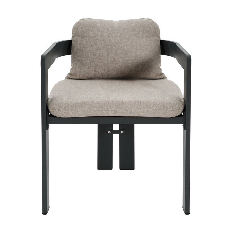 Pula - Patio Outdoor Aluminum Dining Chair (Set of 2)