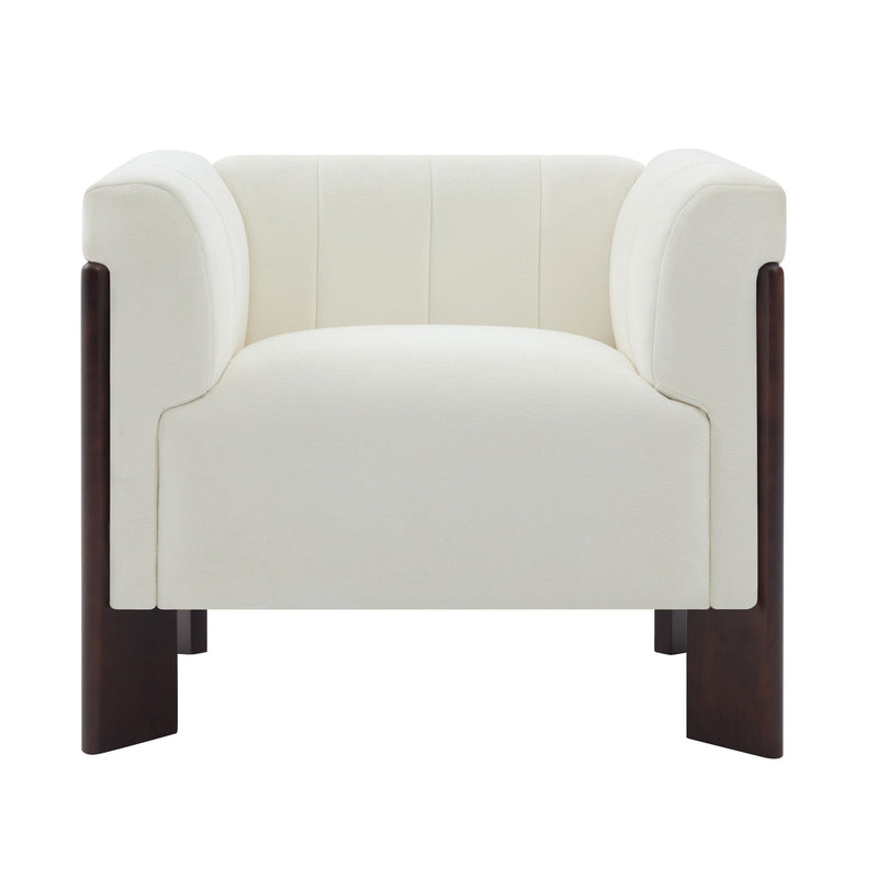Accent Chair With Tight Back For Living Room