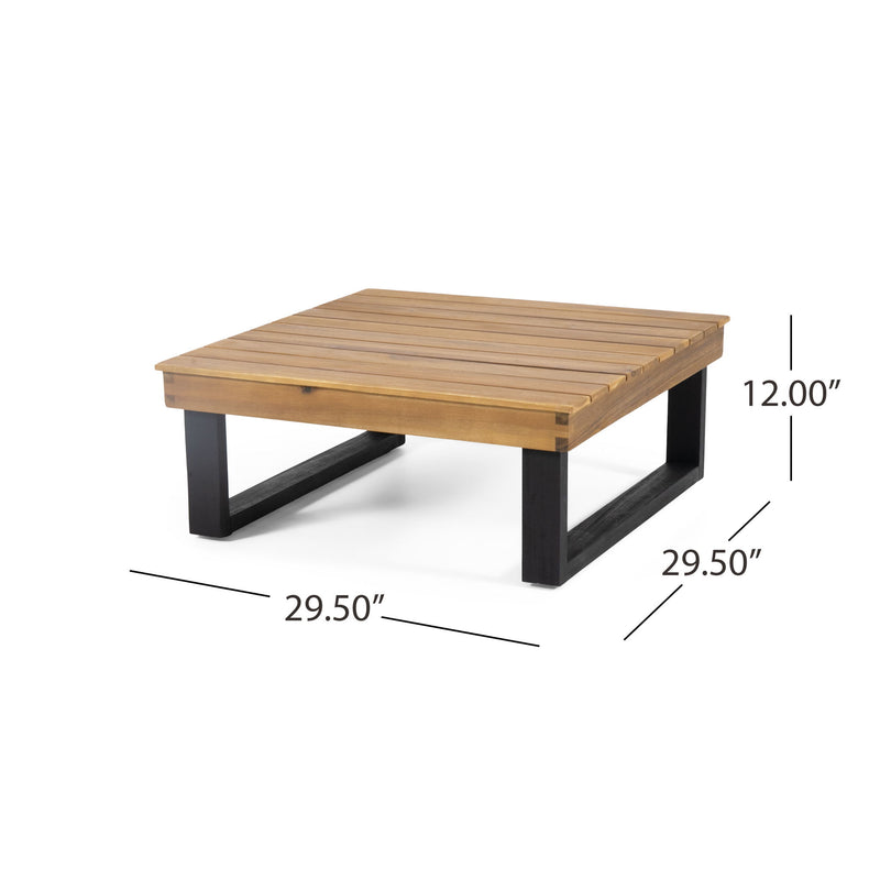 Sebastian - Corner Chair, Coffee Table - Beige