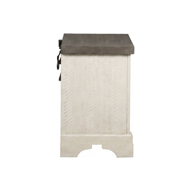 Augusta - Two Drawer Nightstand With USB Port