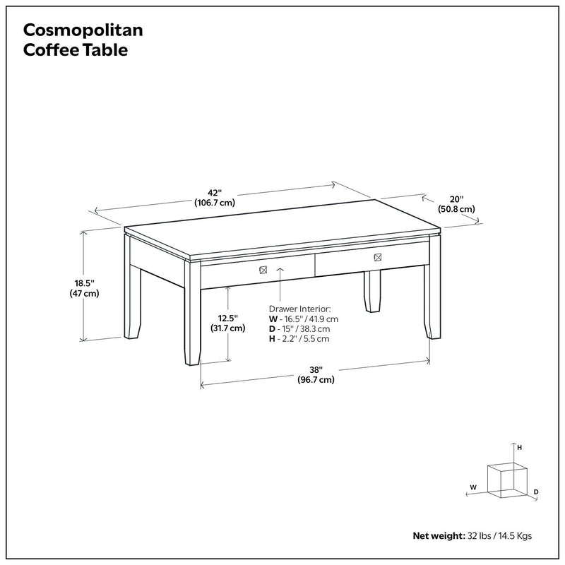 Cosmopolitan - Multipurpose Table