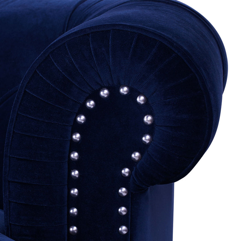 La Rosa - Victorian Chesterfield Tufted Sofa