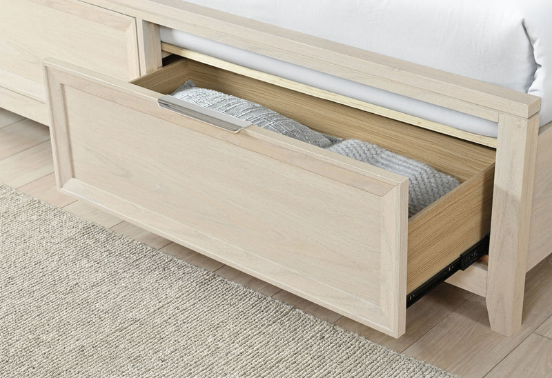 Mariah - Queen Bed - Beige