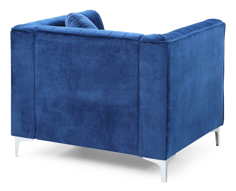 Contemporary Sloped Armchair