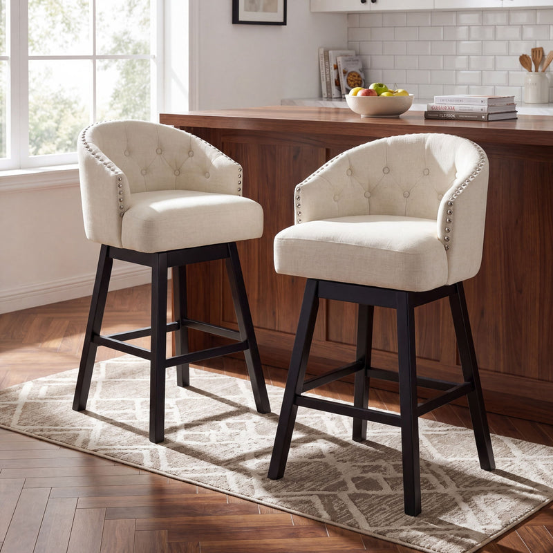 Swivel Bar Stool (Set of 2)