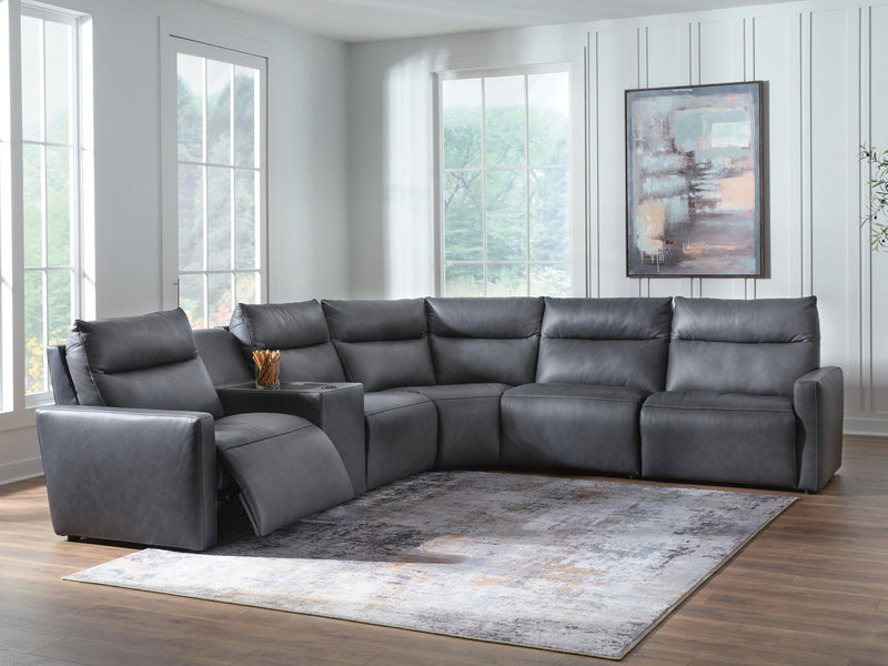 ModZ - 6 Piece Power Reclining Sectional