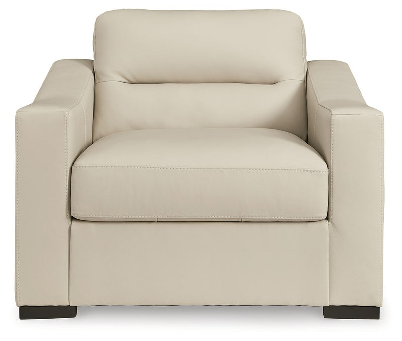 Treasure Trove - 2 Pc. - Chair And A Half, Ottoman - Almond