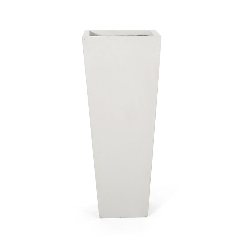 Outdoor Modern Cast Stone Planter