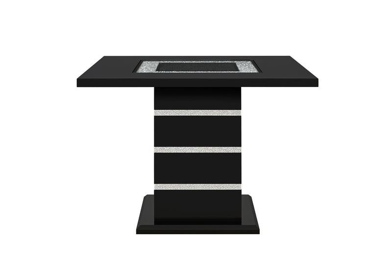 Monaco - Rectangular Bar Table - Black